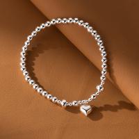 Sterling Silver Bracelets, 925 Sterling Silver, fashion jewelry & for woman, 16cm,25cm,0.4cm,0.8cm [
