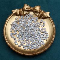 Perles nacres baroques de culture d'eau douce , perle d'eau douce cultivée, DIY, gris, 3-4mm, Environ Vendu par lot[
