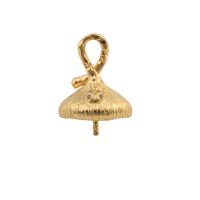 Brass Peg Bail, fashion jewelry, golden Approx 2mm 