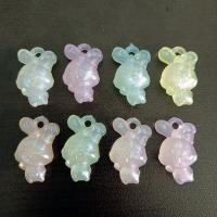 Perles Miracle acryliques, Acrylique, lapin, DIY & lumineux, plus de couleurs à choisir Environ Vendu par sac
