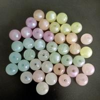 Perles Miracle acryliques, Acrylique, Rond, DIY & lumineux, couleurs mélangées, 14mm, Environ Vendu par sac
