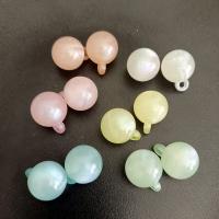 Perles Miracle acryliques, Acrylique, Rond, DIY & lumineux, couleurs mélangées, 16mm, Environ Vendu par sac[