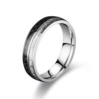 Stainless Steel Finger Ring, 304 Stainless Steel, fashion jewelry & Unisex 8mm 