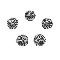 Zinc Alloy Spacer Beads, antique silver color plated, DIY Approx 4.5mm, Approx 