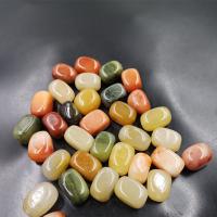 Mixed Gemstone Beads, Lighter Imperial Jade, DIY, Random Color, 15-18mm [