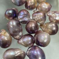 Baroque Cultured Freshwater Pearl Beads, DIY, purple, 15-18mm [