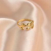 チタン鋼の指環, チタン鋼, 14 K ゴールド メッキ, ファッションジュエリー & 女性用, 金色, 18mm, 売り手 パソコン