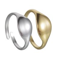 Titanium Steel Finger Ring, plated, fashion jewelry & for woman 17*8mm 