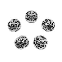 Zinc Alloy Spacer Beads, antique silver color plated, DIY Approx 4.5mm, Approx 