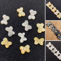 Natural Freshwater Shell Beads, Butterfly, DIY [