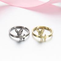 Stainless Steel Finger Ring, 304 Stainless Steel, plated, fashion jewelry & for woman 17mm 