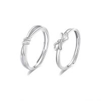 Стерлингового серебра кольцо, 925 пробы, ювелирные изделия моды & Мужская & разные стили для выбора, продается PC