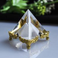 Décoration en cristal, avec alliage de zinc, bijoux de mode, 40mm, Vendu par PC