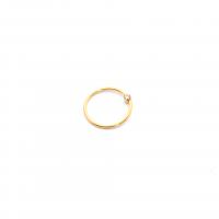 Edelstahl Bauch Ring, 304 Edelstahl, plattiert, Modeschmuck & verschiedene Größen vorhanden & mit Strass, keine, verkauft von PC[