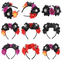 Hair Bands, Polyester, with PE Foam, Halloween Design & for woman 
