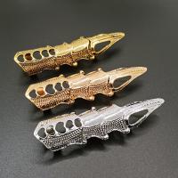 Zinc Alloy Finger Ring, plated, fashion jewelry & punk style & for man [