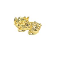 Abalorios de Aleación de Zinc , Bestia salvaje Fabulous, chapado en color dorado, Bricolaje, 14x26mm, Vendido por UD