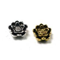 Zinc Alloy Spacer Beads, Flower, plated, DIY Approx 