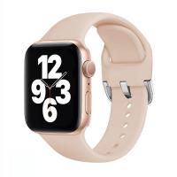 Edelstahl Uhrenarmband, Silikon, Einstellbar & für Apfel-watch & unisex & verschiedene Größen vorhanden, keine, Länge:ca. 20 cm, verkauft von PC[