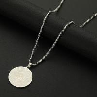 Stainless Steel Jewelry Necklace, 304 Stainless Steel, fashion jewelry 60cm 