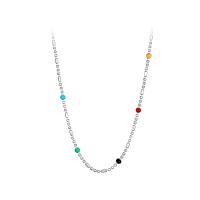 Sterling Silver Jewelry Necklace, 925 Sterling Silver, fashion jewelry & for woman Approx 16.73 Inch 