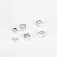 Sterling Silver Beads, 925 Sterling Silver, polished, DIY 
