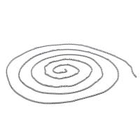 Edelstahl Oval Kette, 304 Edelstahl, Vakuum-Ionen-Beschichtung, DIY, 1.5mm, Länge:5 m, verkauft von PC[