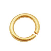 Распил Brass Закрытая Перейти кольцо, Латунь, ювелирные изделия моды & DIY & разный размер для выбора, продается PC