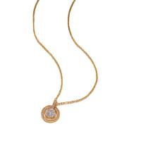 Titan Schmuck Halskette, Titanstahl, Modeschmuck & für Frau & mit Strass, keine, 35cm, verkauft von PC