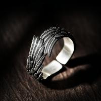 Палец кольцо-латунь, Латунь, Регулируемый & ювелирные изделия моды, размер:8, продается PC