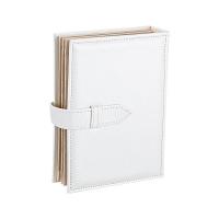 PU Leather Earrings Storage Book, Rectangle, portable & for woman [