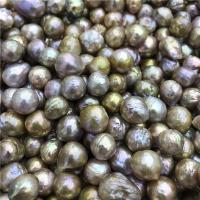 Barock kultivierten Süßwassersee Perlen, Natürliche kultivierte Süßwasserperlen, DIY & kein Loch, farbenfroh, 11-13mm, verkauft von PC[