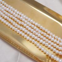 Potato Cultured Freshwater Pearl Beads, DIY, white, 4.5-5mm Approx 0.7mm Approx 36 cm [