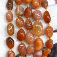 Natürliche Botswana Achat Perlen, Klumpen, DIY, gemischte Farben, 10x15mm, Länge:ca. 39 cm, verkauft von Strang[