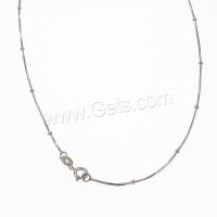 Sterling Silver Jewelry Necklace, 925 Sterling Silver, plated & for woman, silver color 