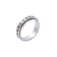 Titanium Steel Finger Ring, fashion jewelry  Approx 