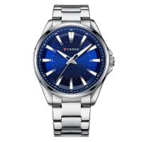 Men Wrist Watch, Zinc Alloy, with Glass & 304 Stainless Steel, Life water resistant & japanese movement & for man & luminated Approx 24 cm 