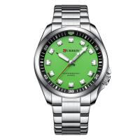 Men Wrist Watch, Zinc Alloy, with Glass & 304 Stainless Steel, Life water resistant & japanese movement & for man Approx 23 cm 