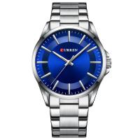 Men Wrist Watch, Zinc Alloy, with Glass & 304 Stainless Steel, Life water resistant & japanese movement & for man Approx 23 cm 