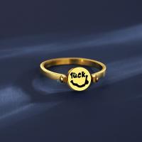 チタン鋼の指環, チタン鋼, 真空イオンプレーティング, ファッションジュエリー & 女性用, ゴールド, 6.9mm, 売り手 パソコン