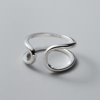 Палец кольцо-латунь, Латунь, Другое покрытие, ювелирные изделия моды & Мужская, серебряный, продается PC