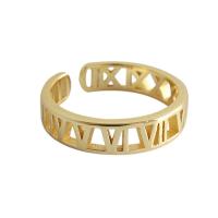 Brass Finger Ring, plated, fashion jewelry & Unisex [
