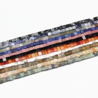 Perles de pierre gemme mixte, cadre, poli, DIY & différents matériaux pour le choix Vendu par brin