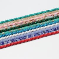 Perles de pierre gemme mixte, abaque, poli, DIY & différents matériaux pour le choix Vendu par brin