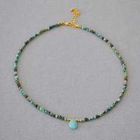 Gemstone Necklaces, Natural Stone, with 5cm extender chain, handmade, fashion jewelry & for woman Approx 39 cm 