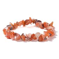 Yunnan Red Agate Bracelet, irregular, fashion jewelry & for woman, red, 5-8mm Approx 18 cm 