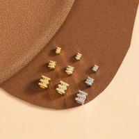 Brass Spacer Beads, high quality plated, DIY 