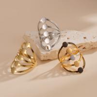 Titanium Steel Finger Ring, Vacuum Ion Plating, fashion jewelry & for woman 31uff0818mmuff09 [