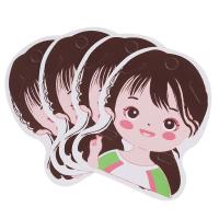 Hair Clip Display Card, Paper, Girl, other effects 