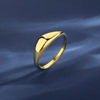 チタン鋼の指環, チタン鋼, 真空めっき, ファッションジュエリー & 異なるサイズの選択 & 女性用, ゴールド, 5.8mm, 売り手 パソコン[